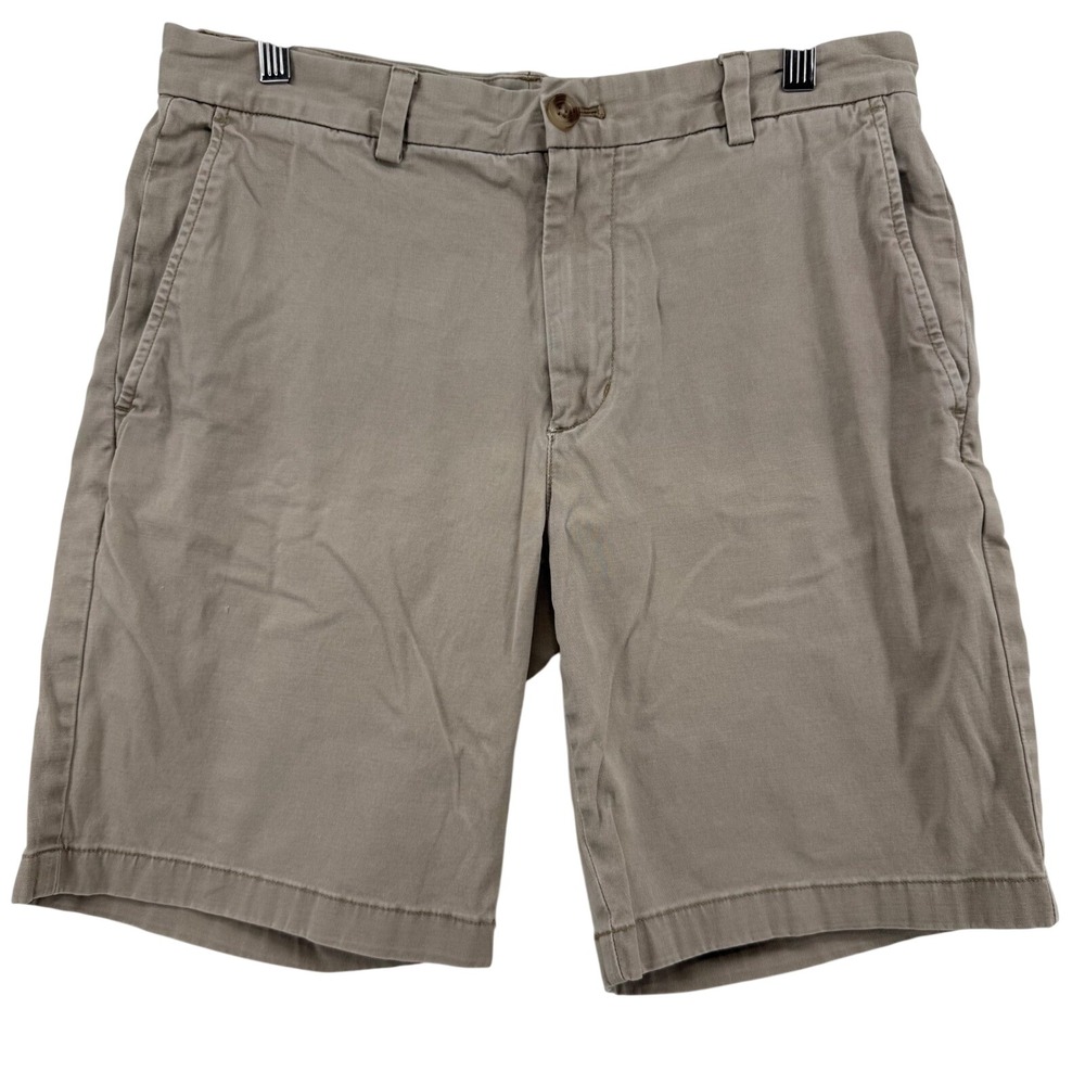 Vineyard Vines Breaker Shorts Men's 32 Khaki Cotton Spandex Classic Fit Chino